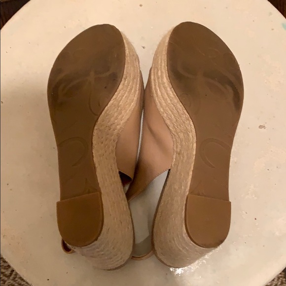 Tan Via Spiga Wedges - Picture 5 of 5